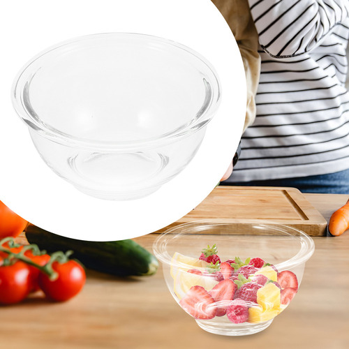 2025 Cuencos Con Tapa, Ensaladera De Vidrio, 2 Unidades