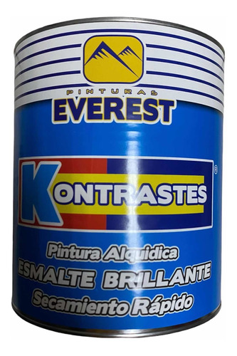 Pintura Esmalte Azul Medio Everest 1 Galon