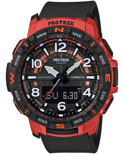 Reloj Casio Pro Trek Prt-b50-4 Blueooth Quad Sensor Original