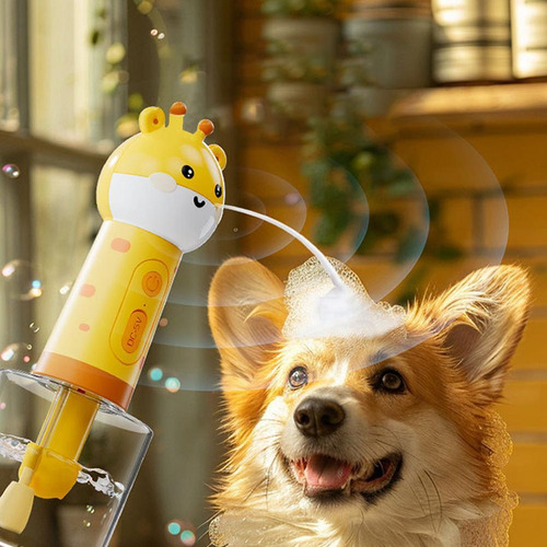 Dispensador Automático De Jabón Para Perros Espumador De Cha