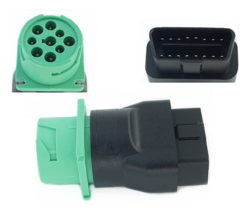 Adaptador Obd2 Macho A Verde J1939 Hembra