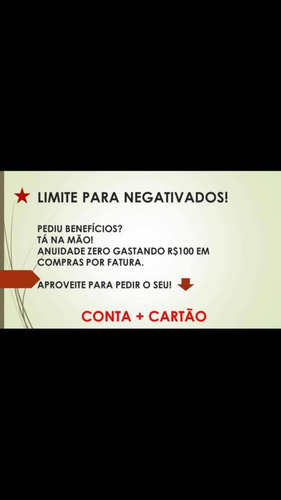 Imagem 1 de 1 de Score Baixo/ Negativados
