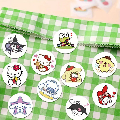 500 Calcomanías Sticker Impermeables Hello Kitty Sanrio