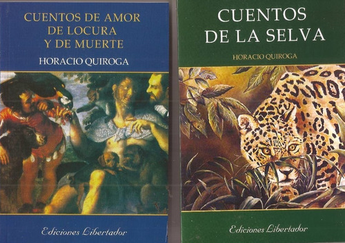 Horacio Quiroga Pack Por Dos Libros