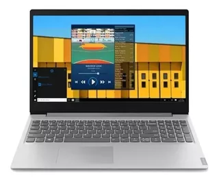 Laptop Lenovo IdeaPad S145-15IIL platinum gray 15.6", Intel Core i5 1035G4 8GB de RAM 1TB HDD, Gráficos Intel Iris Plus G4 1366x768px Windows 10 Home