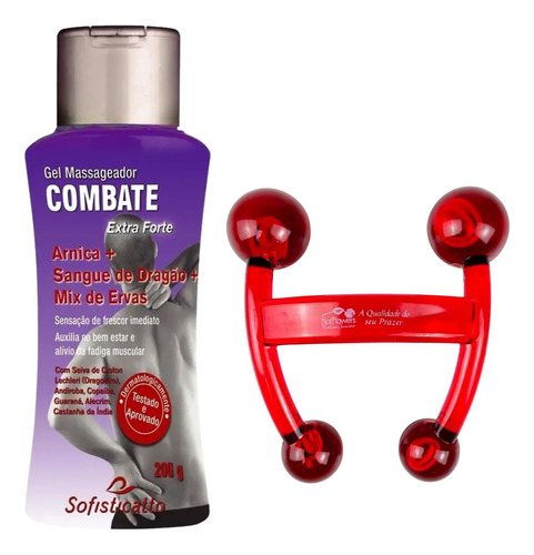  Gel Sangue Dragão Combate Dor Muscular Massageador Acrilico