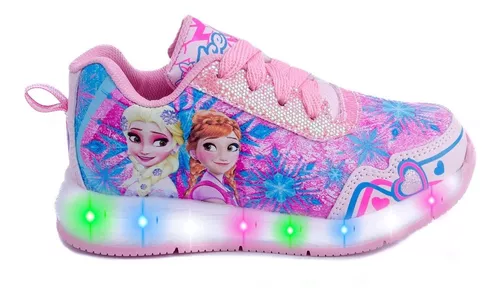 Tenis Frozen Luces |