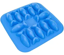 Comprar Fairly Odd Novelties Formas De Pescado Flexible 12 Cubo De H