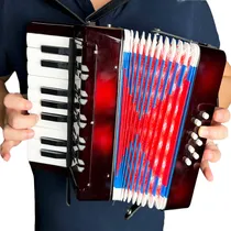 Comprar Sipsoce Acordeon 17 Teclas 8 Bajos, Instrumento De Iluminaci