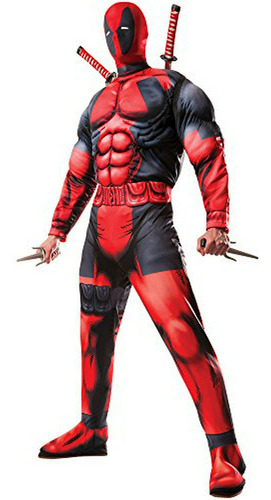 Costume Deadpool Musculoso