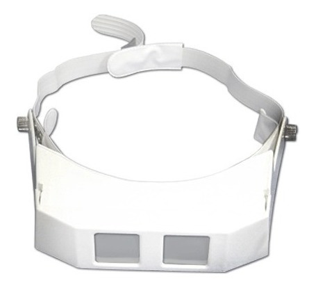 Imagem 5 de 7 de Lupa De Cabeça Pala Aumento 5x Visor Articulado Estética