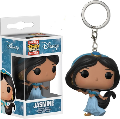 Llavero Funko Pop Keychain Jasmine Aladdin Disney 