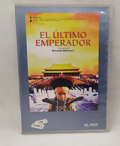 Dvd El Ultimo Emperador Original Bertolucci Oscar