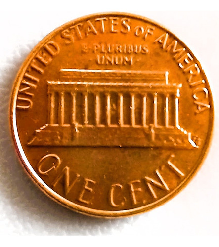1 Cent (lincoln Memorial) 1982 De Estados Unidos 