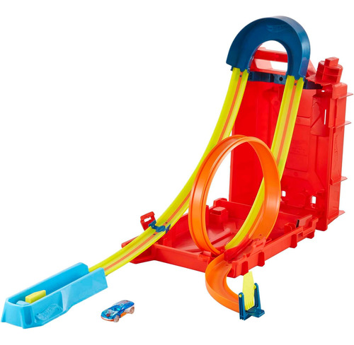 Hot Wheels Track Builder Unlimited Fuel Can Stunt Box, Paque