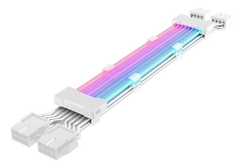 // Funda De Pc Psu Extension Argb Cable Atx 2x8 Pines Pci-e