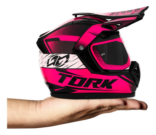 Mini Cofre De Moedas Capacete Factory Edition Motocross