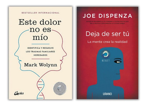 Este Dolor No Es Mío + Deja De Ser Tú - Pack 2 Libros