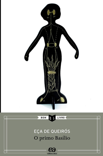 O primo Basílio, de Queirós, Eça de. Bom livro Editorial Ática, capa mole em português, 2015