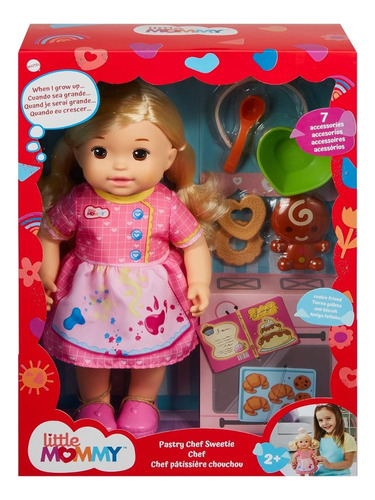 Little Mommy Chef 7 Accesorios  Accesorios Mattel