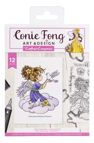 Crafter's Companion Cf-std-anme Conie Fong Inspiracion Stamp