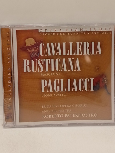 Mascagni / Leoncavallo Cavalleria Rusticana / Pagliacci Cd