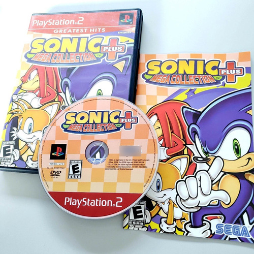 Sonic Mega Collection Plus Original Playstation 2 Ps2