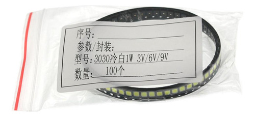 2 X 100 Unidades De Retroiluminación Tv 3030 Smd Led Diodos