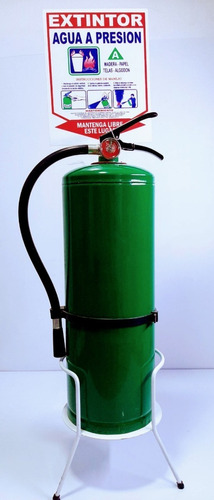 Extintor Agua A Presion Capacidad 2,5 Galones