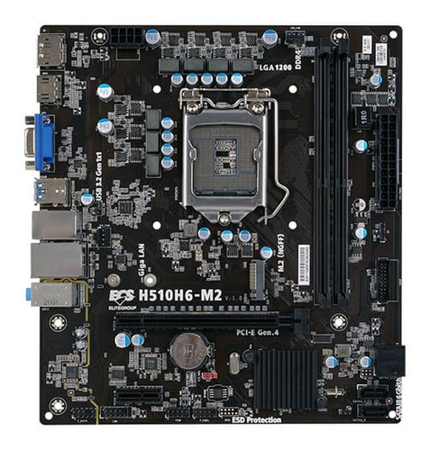 Placa-mãe ECS Durathon2 H510h6- M2 DDR4 S1200