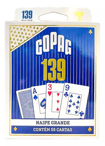 Jogo Baralho 139 Copag 55 Cartas