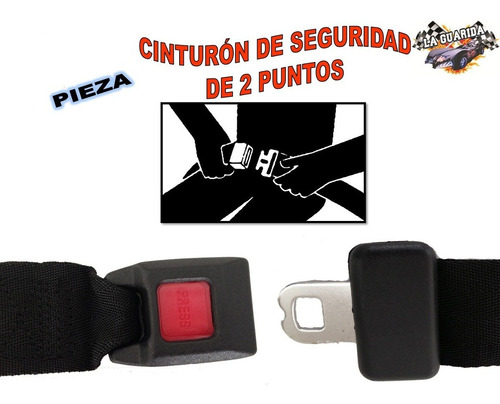 Cinturon De Seguridad De 2 Puntos Universal Completo