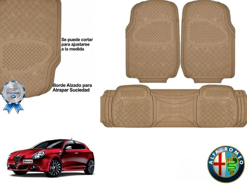 Tapetes Uso Rudo Beige Rd Alfa Romeo Giulietta 2019