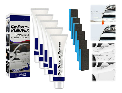 5×crema Pulidora Removedora Arañazos For Automóviles Paint A