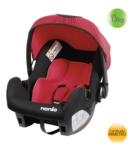 Bebê Conforto 0+ (13kgs) Nania Ange Accés Rouge - Vermelho