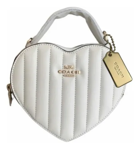 Bolsa blanca coach sale