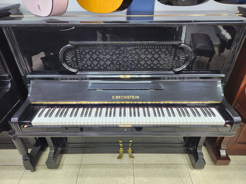Piano Vertical C Bechstein, Color Negro Brillante, Marfil