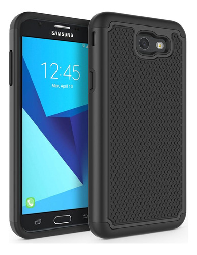 Funda Para Samsung Galaxy J7 V/ J7 Prime Color Negro