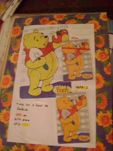 Tarjeta Telefonica Disney Pooh 1 Gp 3 Usada  Serie F20