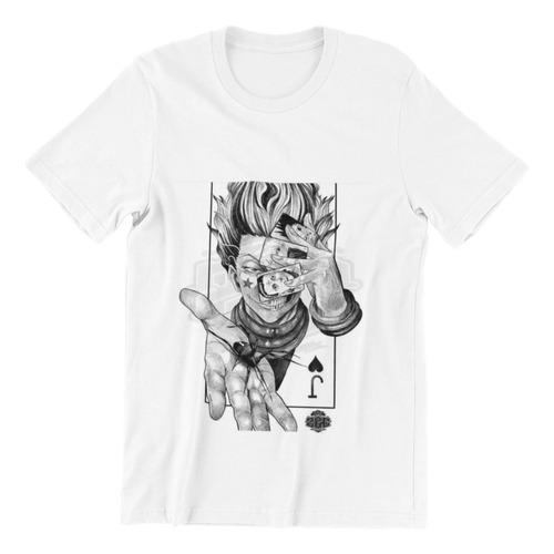 Polera Unisex Hunter X Hunter Anime Hisoka Estampado Algodon