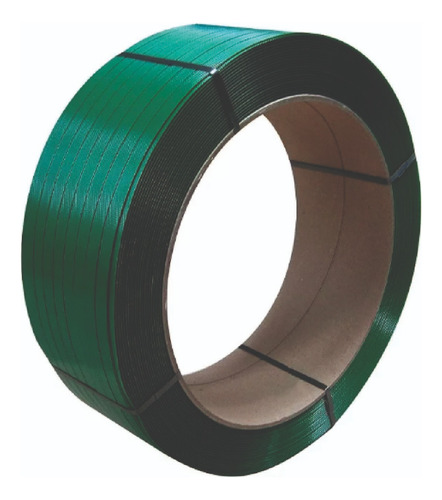 Fleje De Poliéster Verde 1/2 In Rollo 20k Calibre .25