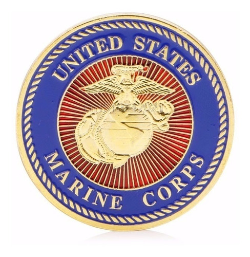 Medalla Conmemorativa Original Recon Infantería Marina Usmc
