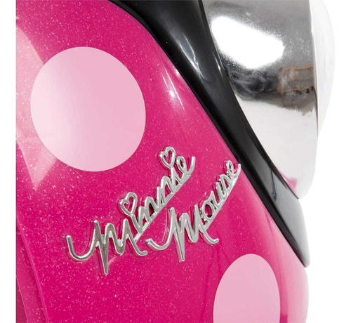 Montable Moto Vespa Minnie Mouse 6v Color Rosa Mate
