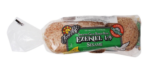 Pan Congelado Para Hamburguesa Cereales Ezekiel Food For Lif