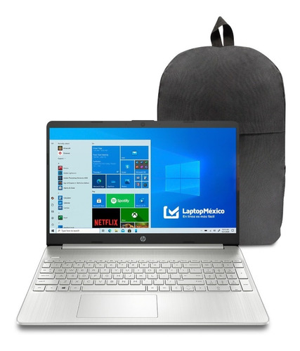 Imagen 1 de 7 de Laptop Hp 15-ef1 Amd Ryzen 3 4gb 128gb Ssd 15.6 W10h +regalo