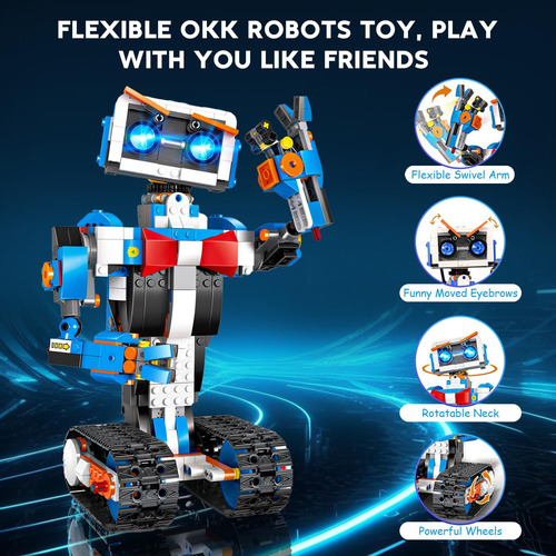 Okk Juguetes De Construcción De Robots Para Niños, Proyec...