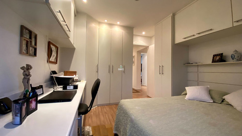 Imagem 17 de 30 de Vendo Lindo Apartamento Decorado No Bairro Aparecida, Santos, 3 Suítes, Lavabo, 2 Vagas Paralelas, Portaria 24 Horas, Elevador - Ap04071 - 69715781