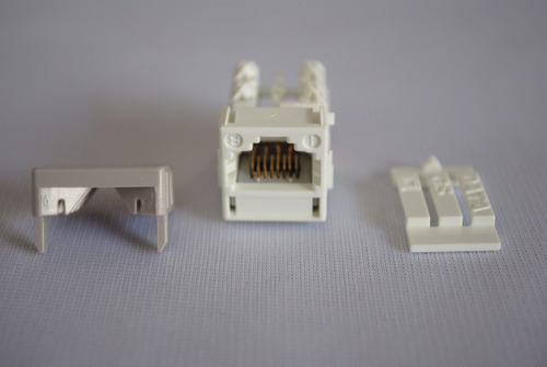 Jack Systimax Cat6 Blanco C10