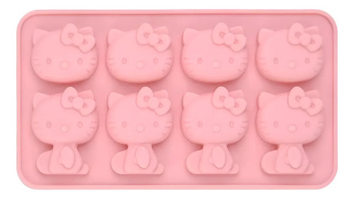 Molde Silicon Hello Kitty Gelatina Chocolate Jabon