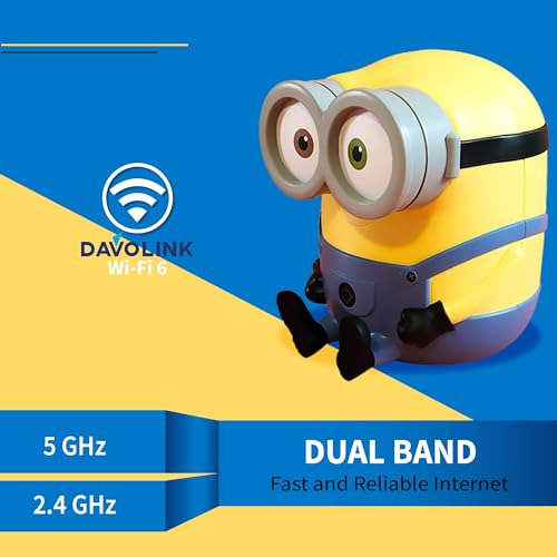 Paquete De Enrutadores Wifi 6 Davolink Minions Bob - Interne